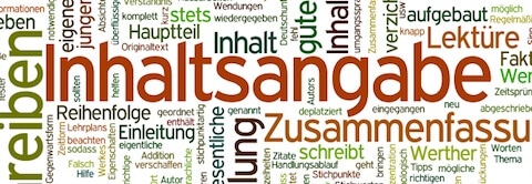 Wie schreibt man eine Inhaltsangabe? Wie schreibt man eine Inhaltsangabe?